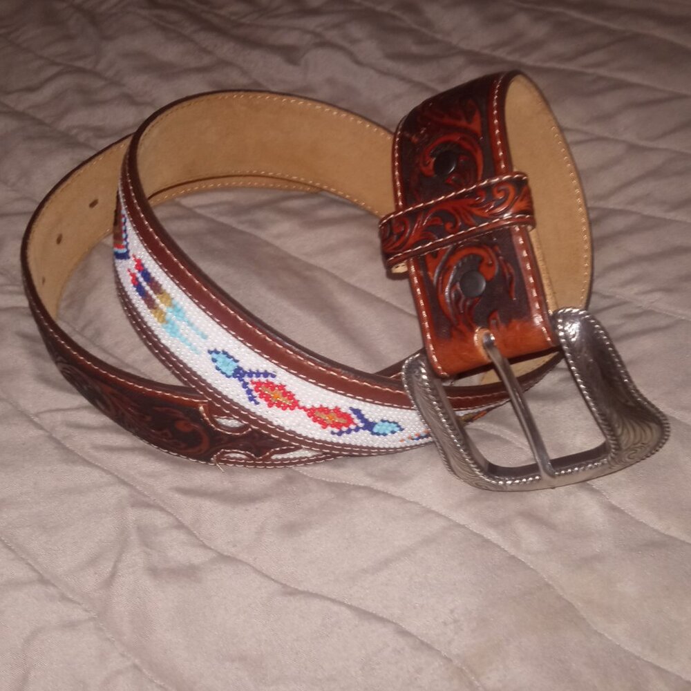 Beaded belt